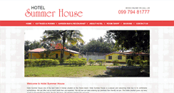 Desktop Screenshot of hotelsummerhouse.com