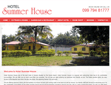 Tablet Screenshot of hotelsummerhouse.com